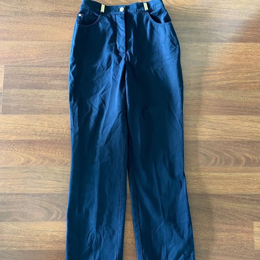 St. John Navy Blue Trousers